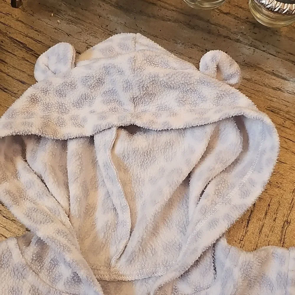 The Children's Place Leopard Fleece Jacket 3T